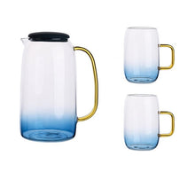 Load image into Gallery viewer, Nordic glass cold kettle, Thick glass high temperature resistant explosion-proof large-capacity kettle Home  KitchenSupplies Set
