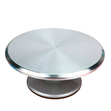Load image into Gallery viewer, 304 stainless steel 48 decorative nozzle set aluminum alloy cake decoration turntable rotating cake turntable decoration tool
